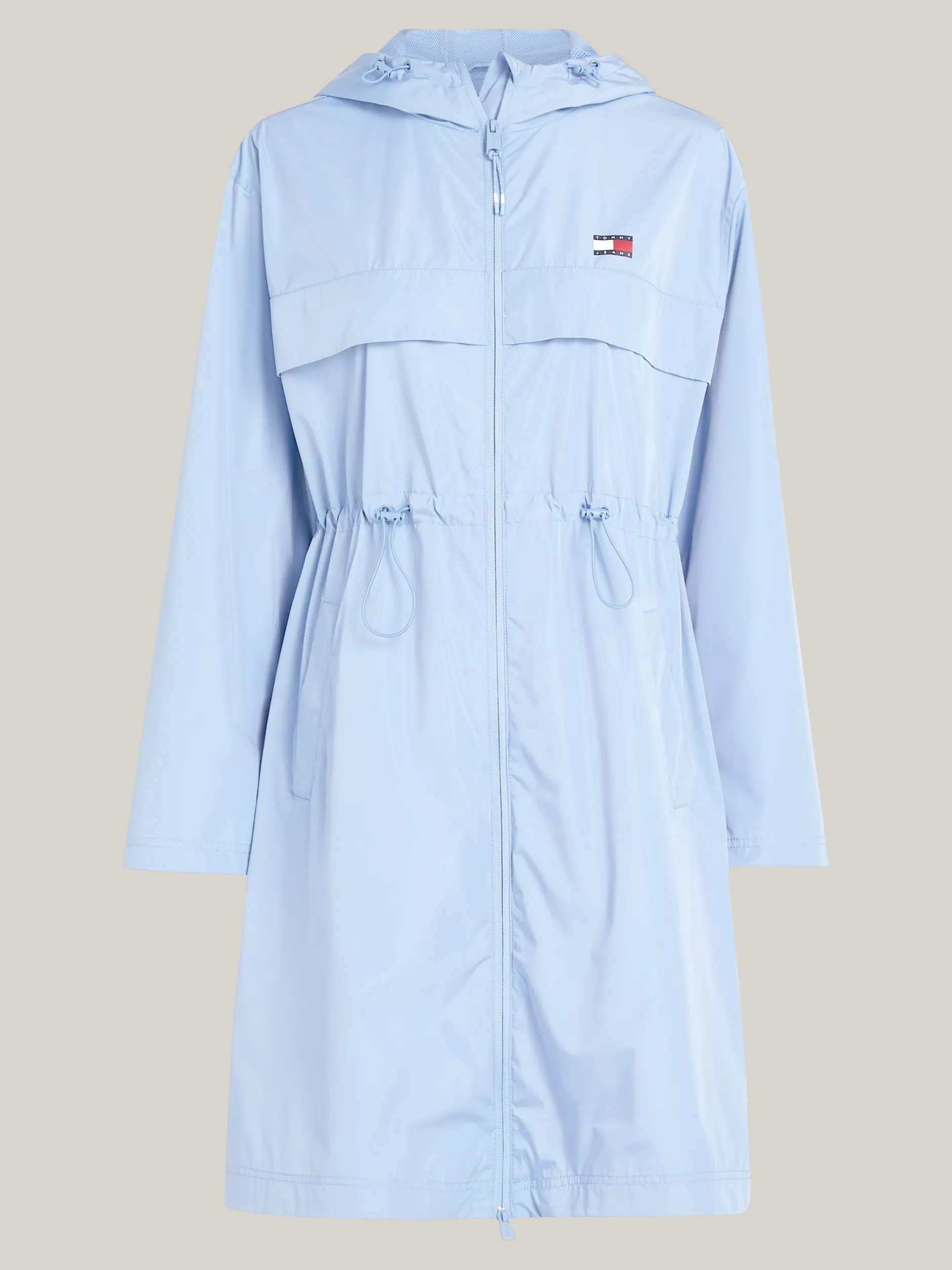 Kurtki & Płaszcze*Tommy Hilfiger Wiatrówka Chicago Z Kapturem I ściąganą Talią WESTSIDE BLUE