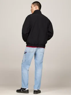 Kurtki & Płaszcze*Tommy Hilfiger Wiatrówka Essential O Luźnym Kroju BLACK