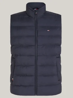 Kurtki & Płaszcze*Tommy Hilfiger Wodoodporna Kamizelka Ocieplana DESERT SKY