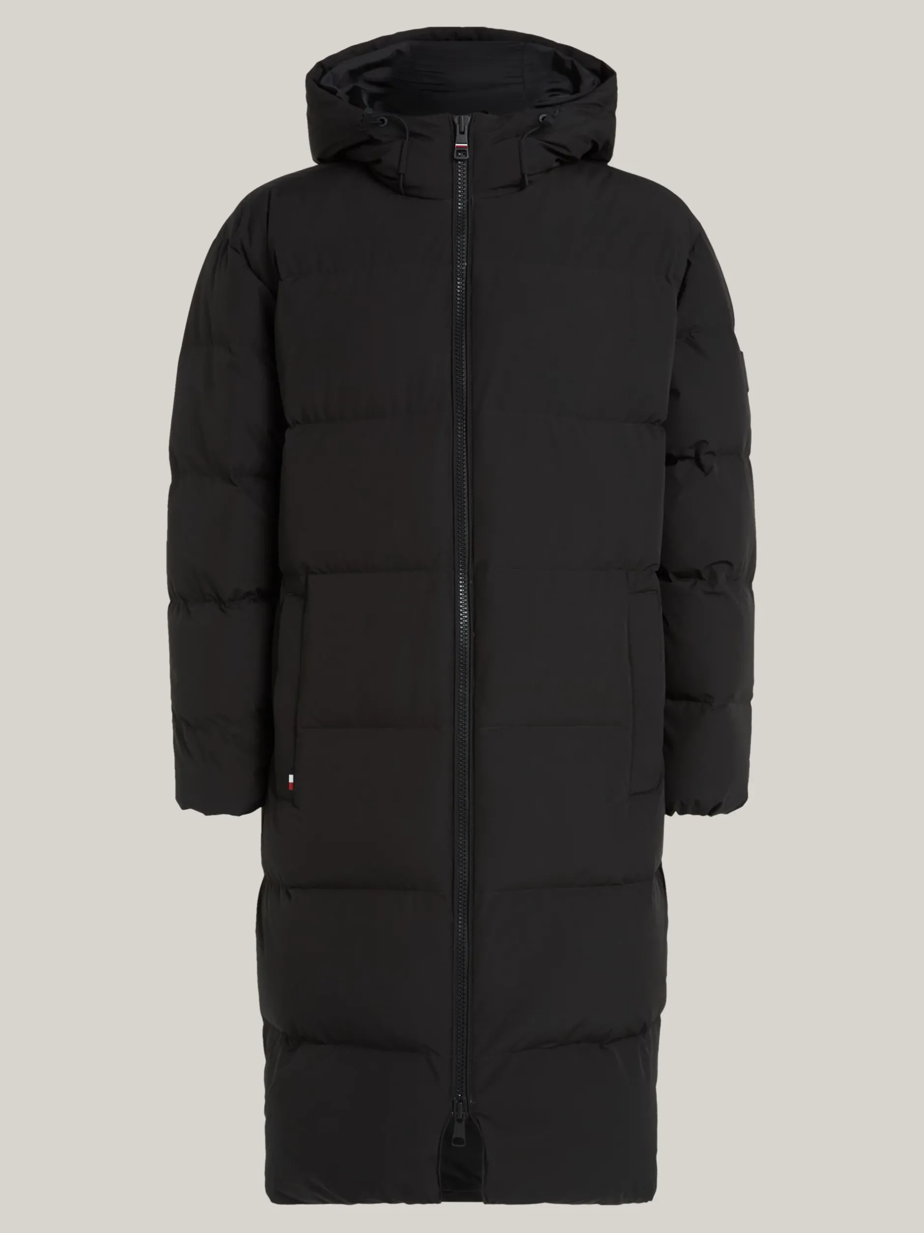 Kurtki & Płaszcze*Tommy Hilfiger Wodoodporna Parka Puchowa BLACK