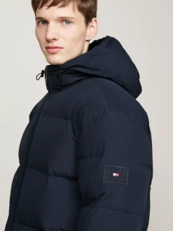 Kurtki & Płaszcze*Tommy Hilfiger Wodoodporna Parka Puchowa DESERT SKY