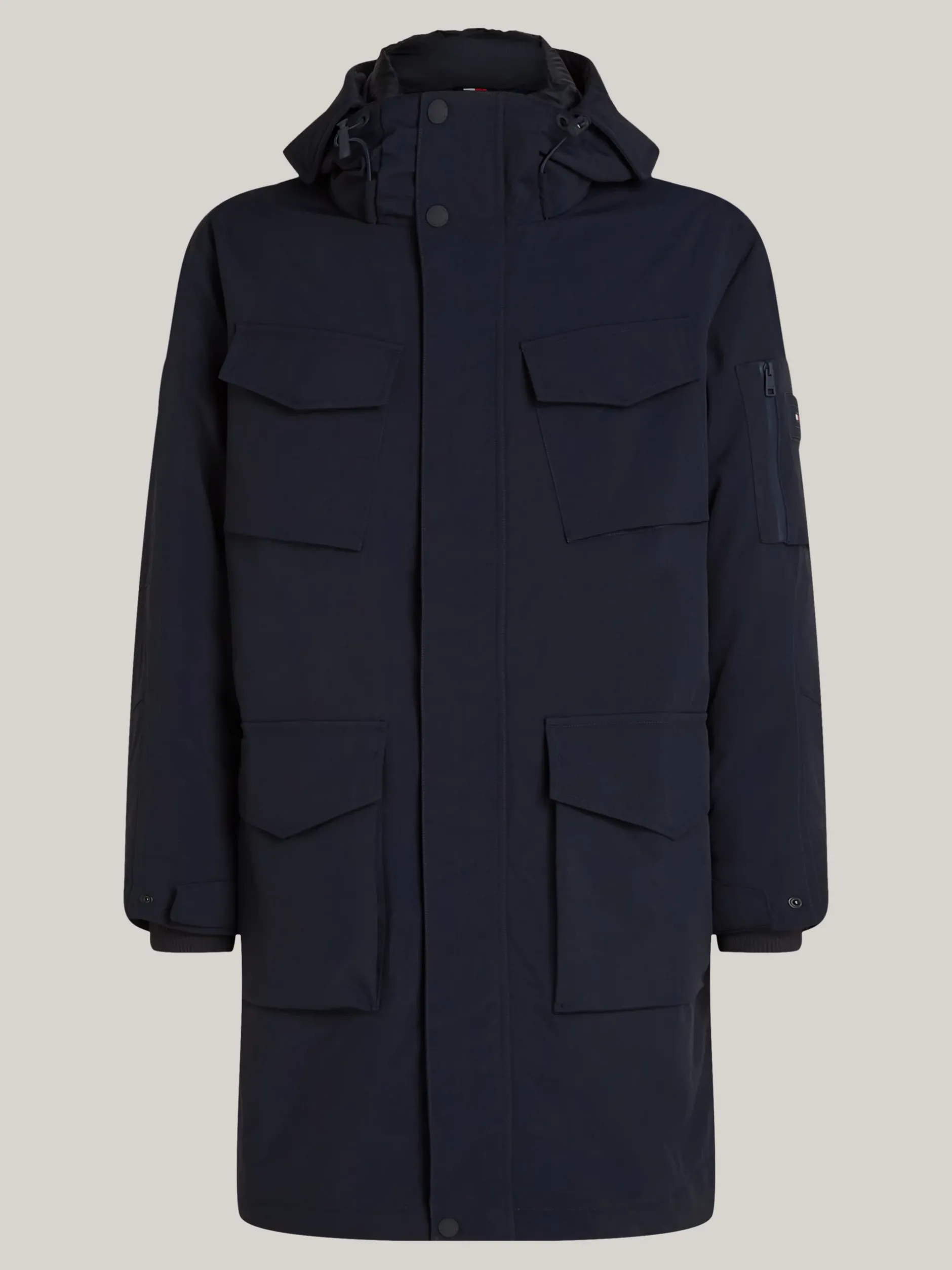 Kurtki & Płaszcze*Tommy Hilfiger Wodoodporna Parka Rockie 3-w-1 DESERT SKY