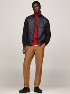 Kurtki & Płaszcze|Bomberki*Tommy Hilfiger Wodoodporna Termiczna Kurtka Bomber BLACK