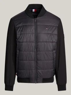 Kurtki & Płaszcze|Bomberki*Tommy Hilfiger Wodoodporna Termiczna Kurtka Bomber BLACK