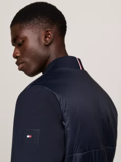 Kurtki & Płaszcze|Bomberki*Tommy Hilfiger Wodoodporna Termiczna Kurtka Bomber DESERT SKY