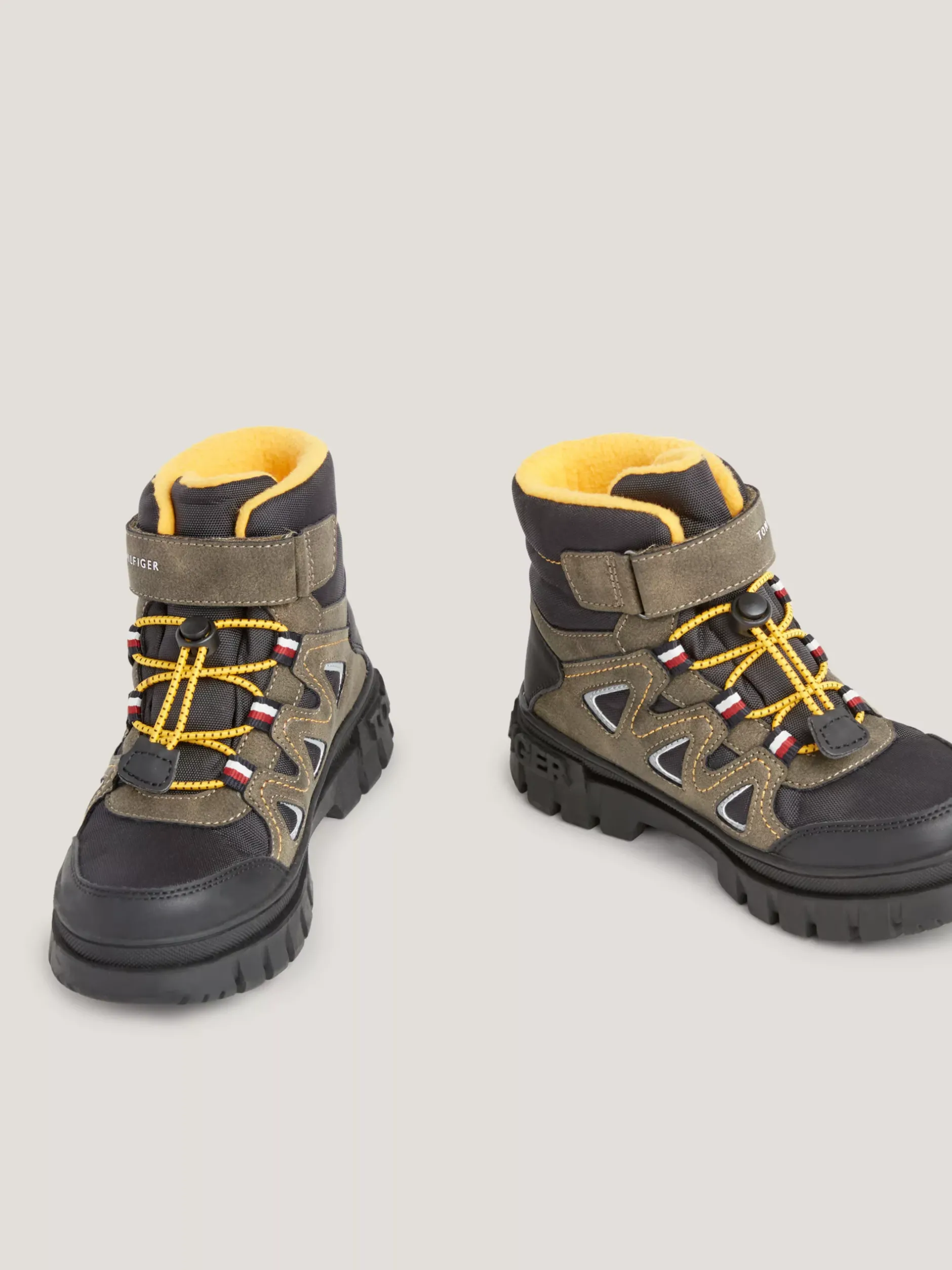Obuwie I Akcesoria*Tommy Hilfiger Wodoszczelne Buty Na Podeszwie Z Protektorem BLACK/MUD