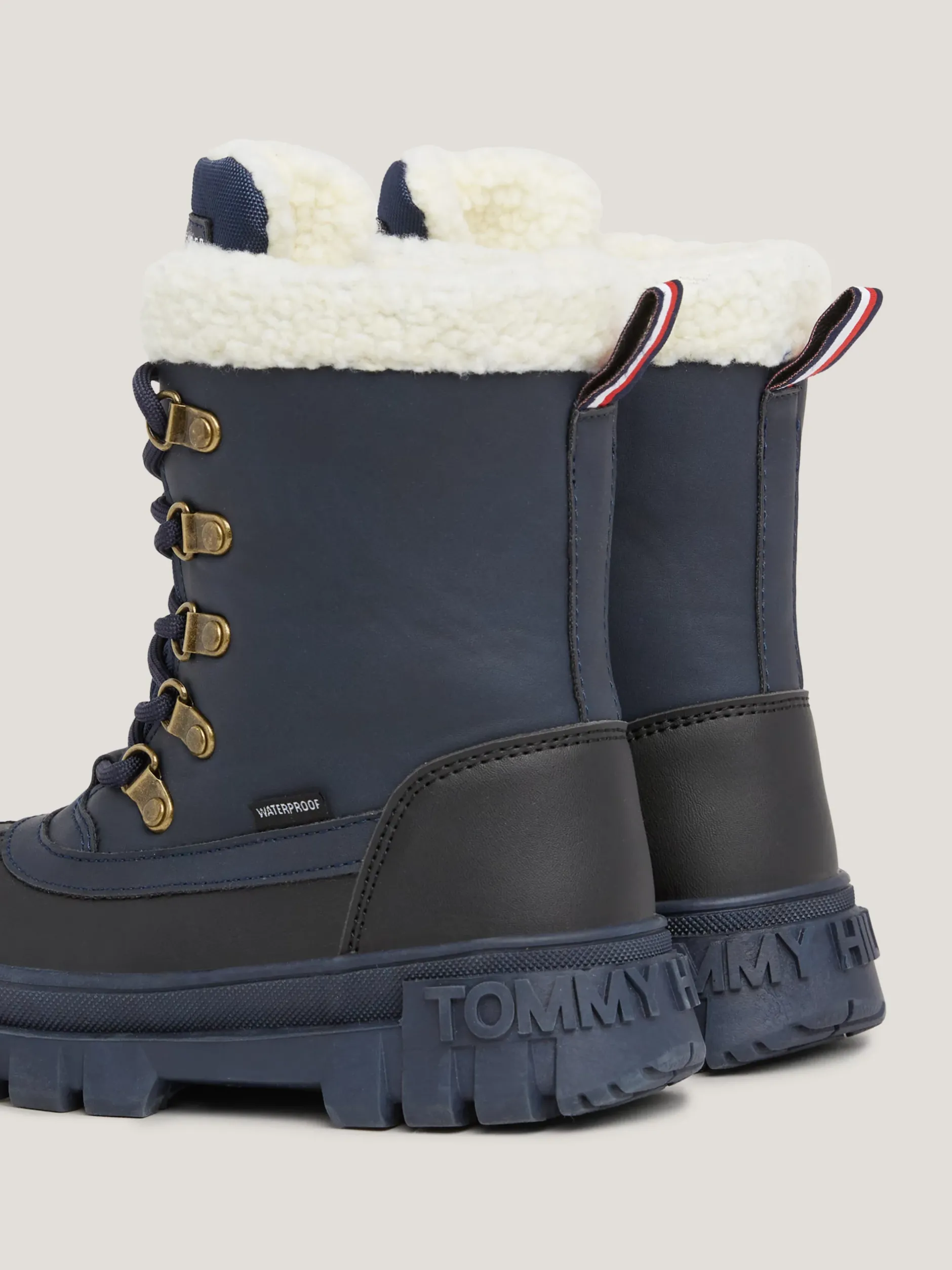 Obuwie I Akcesoria*Tommy Hilfiger Wodoszczelne Buty Na Podeszwie Z Protektorem BLUE