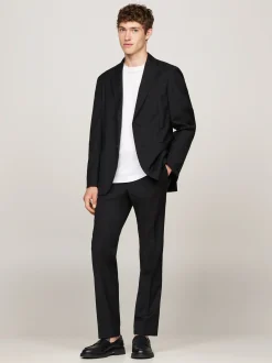 Garnitury I Kostiumy*Tommy Hilfiger Wąski Dwuczęściowy Garnitur BLACK