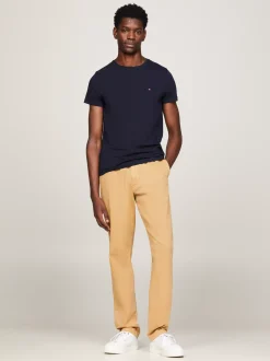 T-Shirty*Tommy Hilfiger Wąski T-shirt TH Flex DESERT SKY