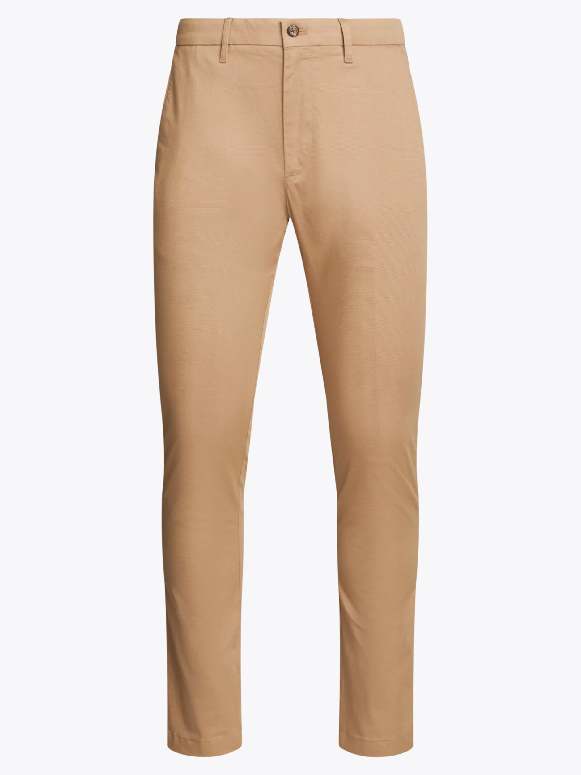 Spodnie*Tommy Hilfiger Wąskie Bawełniane Chinosy Bleecker SAFARI CANVAS