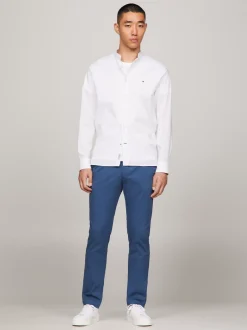 Spodnie*Tommy Hilfiger Wąskie Chinosy 1985 Collection Z Bawełny Pima Ze Stretchem AEGEAN SEA
