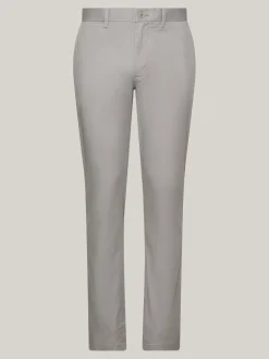 Spodnie*Tommy Hilfiger Wąskie Chinosy 1985 Collection Z Bawełny Pima Ze Stretchem HYDROGEN GREY