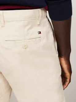 Spodnie*Tommy Hilfiger Wąskie Chinosy Essential Bleecker CLASSIC BEIGE