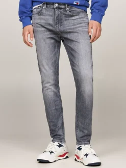 Jeansy*Tommy Hilfiger Wąskie Jeansy Austin Ze Zwężanymi Nogawkami DENIM BLACK