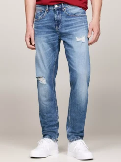 Jeansy*Tommy Hilfiger Wąskie Jeansy Austin Ze Zwężanymi Nogawkami DENIM MEDIUM