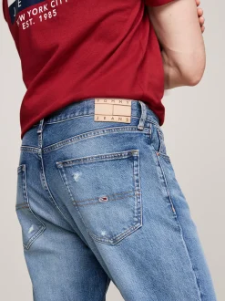 Jeansy*Tommy Hilfiger Wąskie Jeansy Austin Ze Zwężanymi Nogawkami DENIM MEDIUM