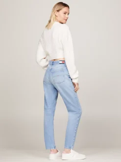 Jeansy*Tommy Hilfiger Wąskie Jeansy Izzie Z Wysokim Stanem DENIM LIGHT