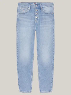 Jeansy*Tommy Hilfiger Wąskie Jeansy Izzie Z Wysokim Stanem DENIM LIGHT