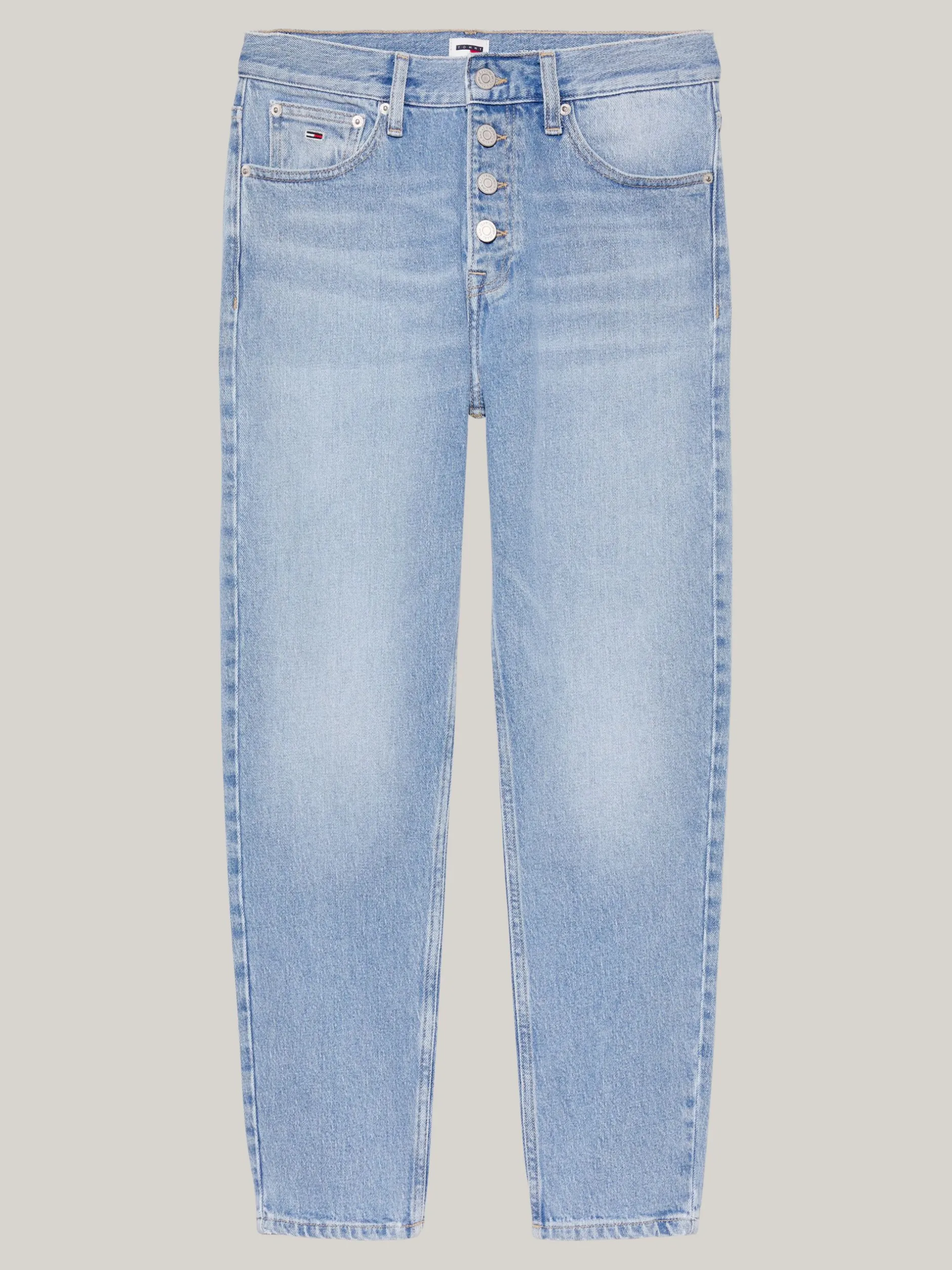 Jeansy*Tommy Hilfiger Wąskie Jeansy Izzie Z Wysokim Stanem DENIM LIGHT