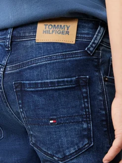Jeansy*Tommy Hilfiger Wąskie Jeansy Scanton Y CORALBLUE