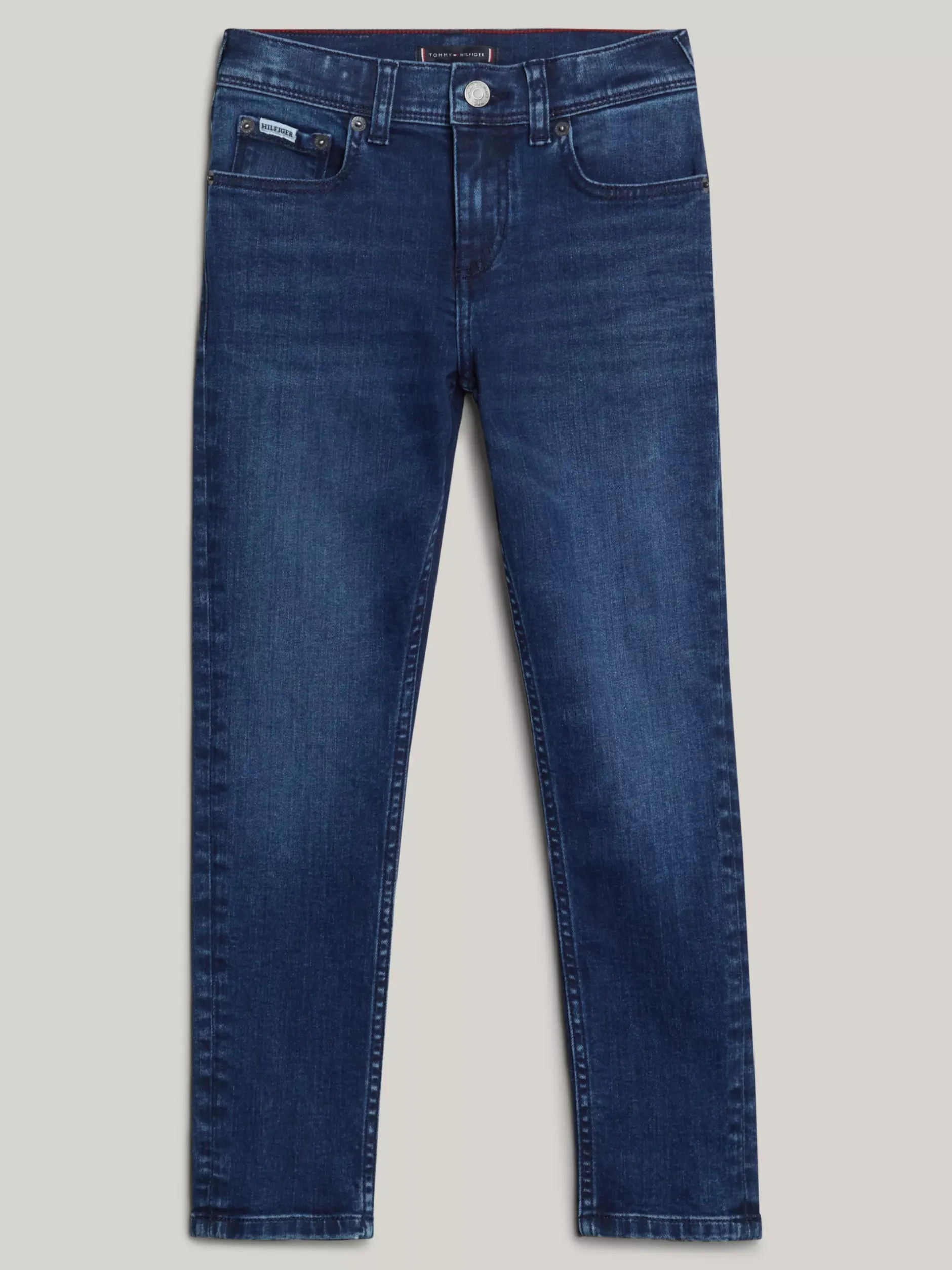 Jeansy*Tommy Hilfiger Wąskie Jeansy Scanton Y CORALBLUE
