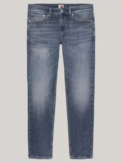 Jeansy*Tommy Hilfiger Wąskie Jeansy Scanton Z Efektem Wyblaknięcia DENIM DARK