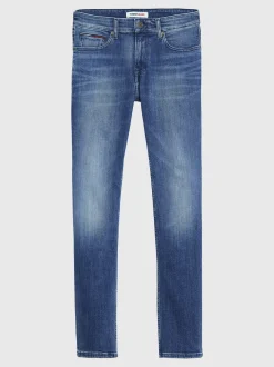 Jeansy*Tommy Hilfiger Wąskie Jeansy Scanton Ze Stretchem DYNAMIC JACOB MID BLUE STRETCH