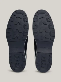 Buty Sznurowane|Buty*Tommy Hilfiger Zamszowe Botki Nad Kostkę Z Logo DESERT SKY