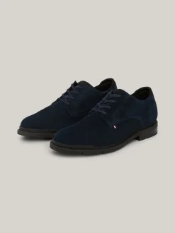 Buty Wizytowe*Tommy Hilfiger Zamszowe Buty Derby DESERT SKY