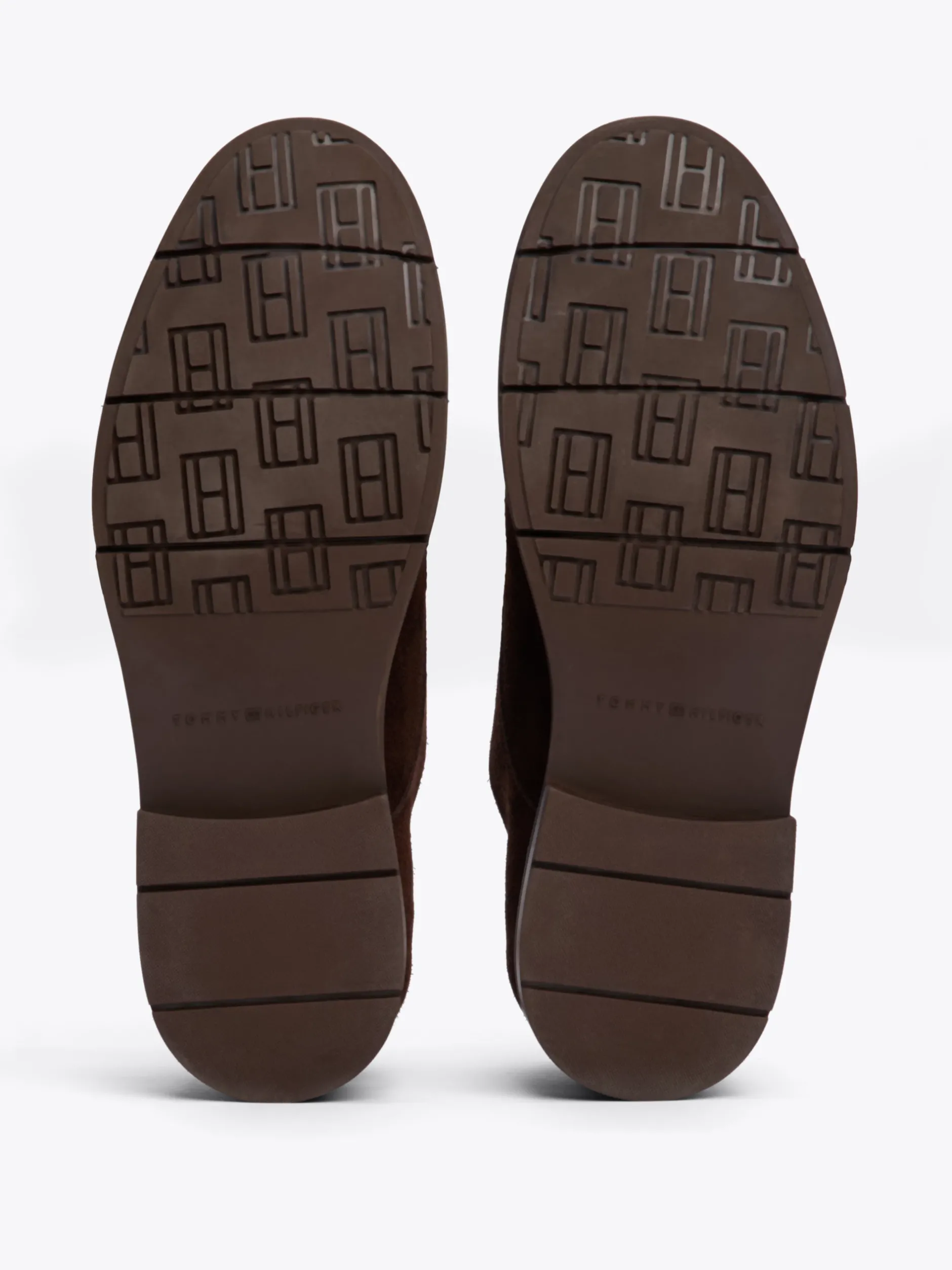 Buty Wizytowe*Tommy Hilfiger Zamszowe Buty Derby COCOA
