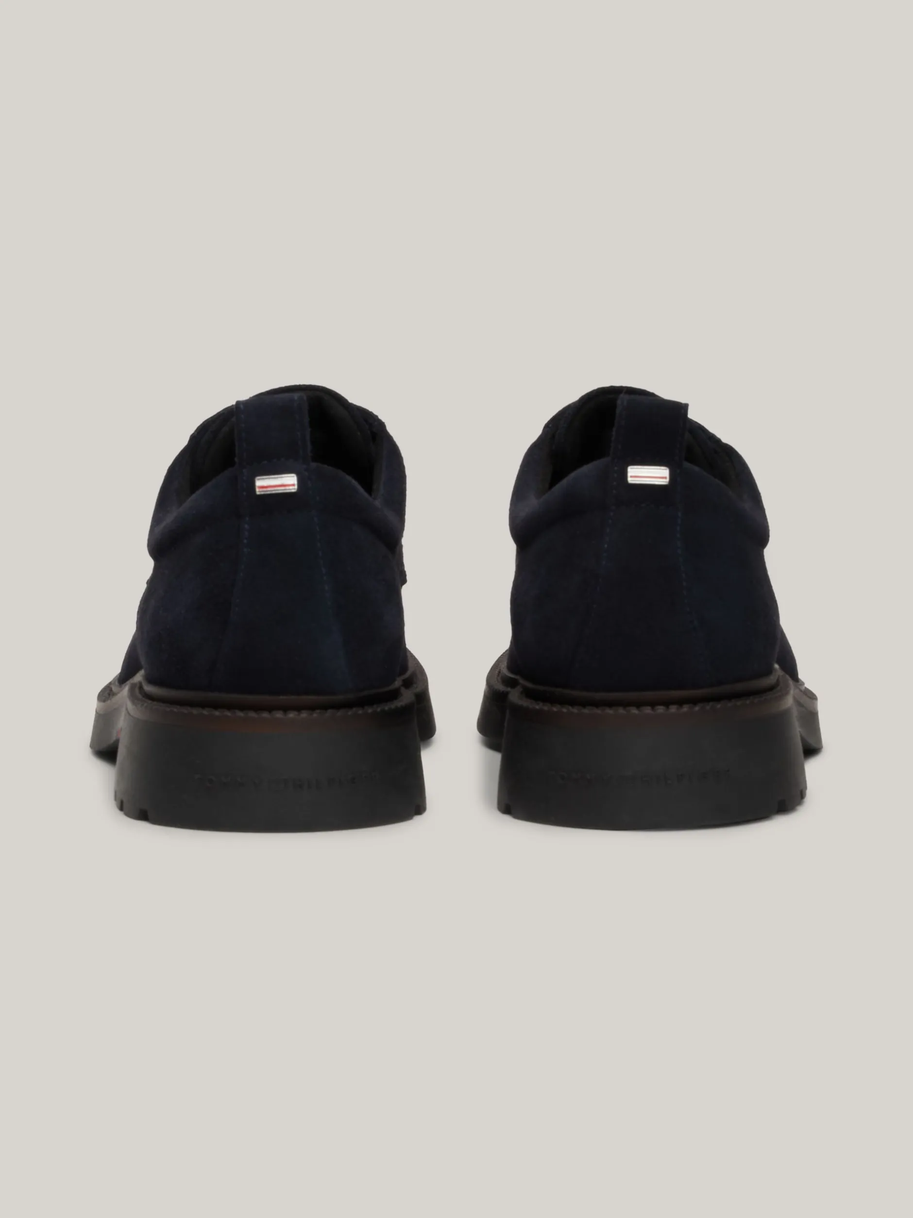 Buty Wizytowe*Tommy Hilfiger Zamszowe Buty Derby DESERT SKY