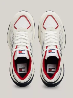 White Trainers|Sneakersy*Tommy Hilfiger Zamszowe Buty Do Biegania RWB