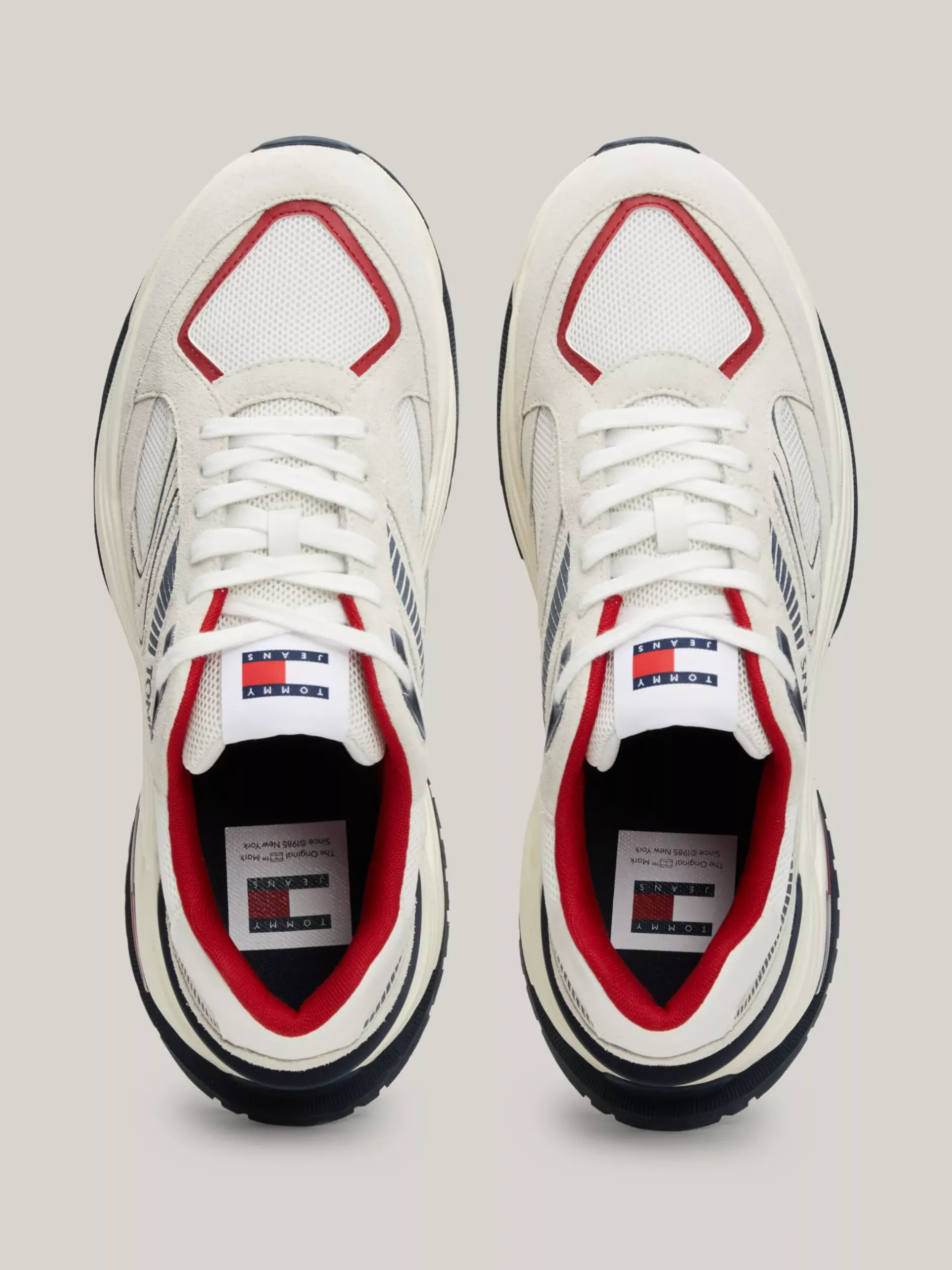 White Trainers|Sneakersy*Tommy Hilfiger Zamszowe Buty Do Biegania RWB