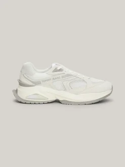 Sneakersy*Tommy Hilfiger Zamszowe Buty Do Biegania STRATUS GREY