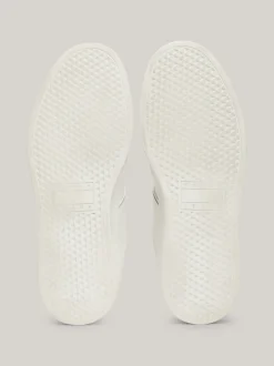 Sneakersy*Tommy Hilfiger Zamszowe Buty Sportowe ECRU