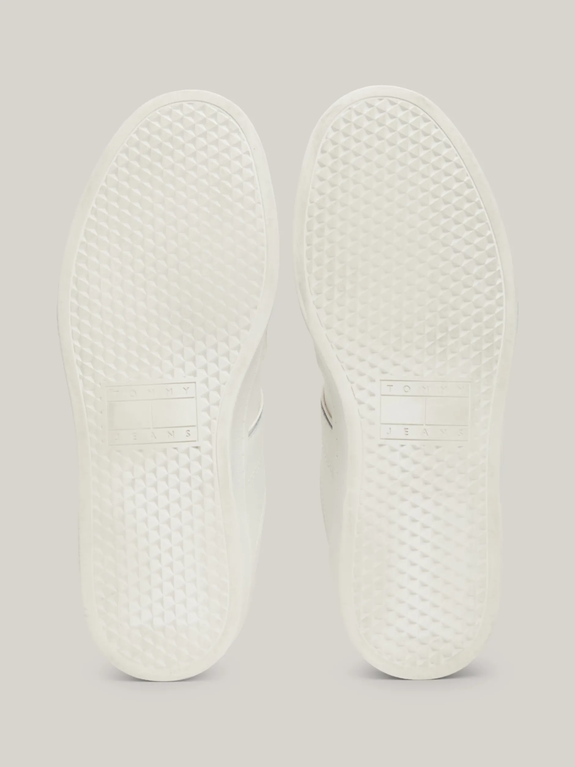 Sneakersy*Tommy Hilfiger Zamszowe Buty Sportowe ECRU