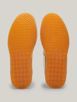 Sneakersy*Tommy Hilfiger Zamszowe Buty Sportowe EUREKA YELLOW