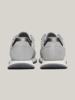 Sneakersy*Tommy Hilfiger Zamszowe Buty Sportowe STRATUS GREY