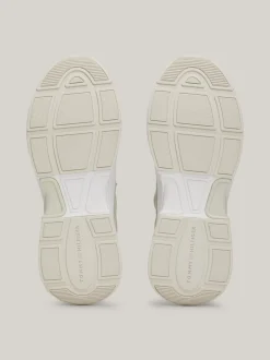 Sneakersy*Tommy Hilfiger Zamszowe Buty Sportowe Do Biegania STONE