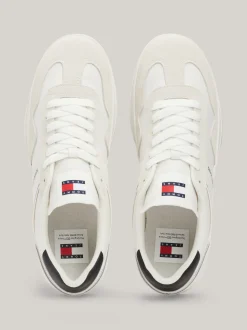 White Trainers|Sneakersy*Tommy Hilfiger Zamszowe Buty Sportowe Retro ECRU