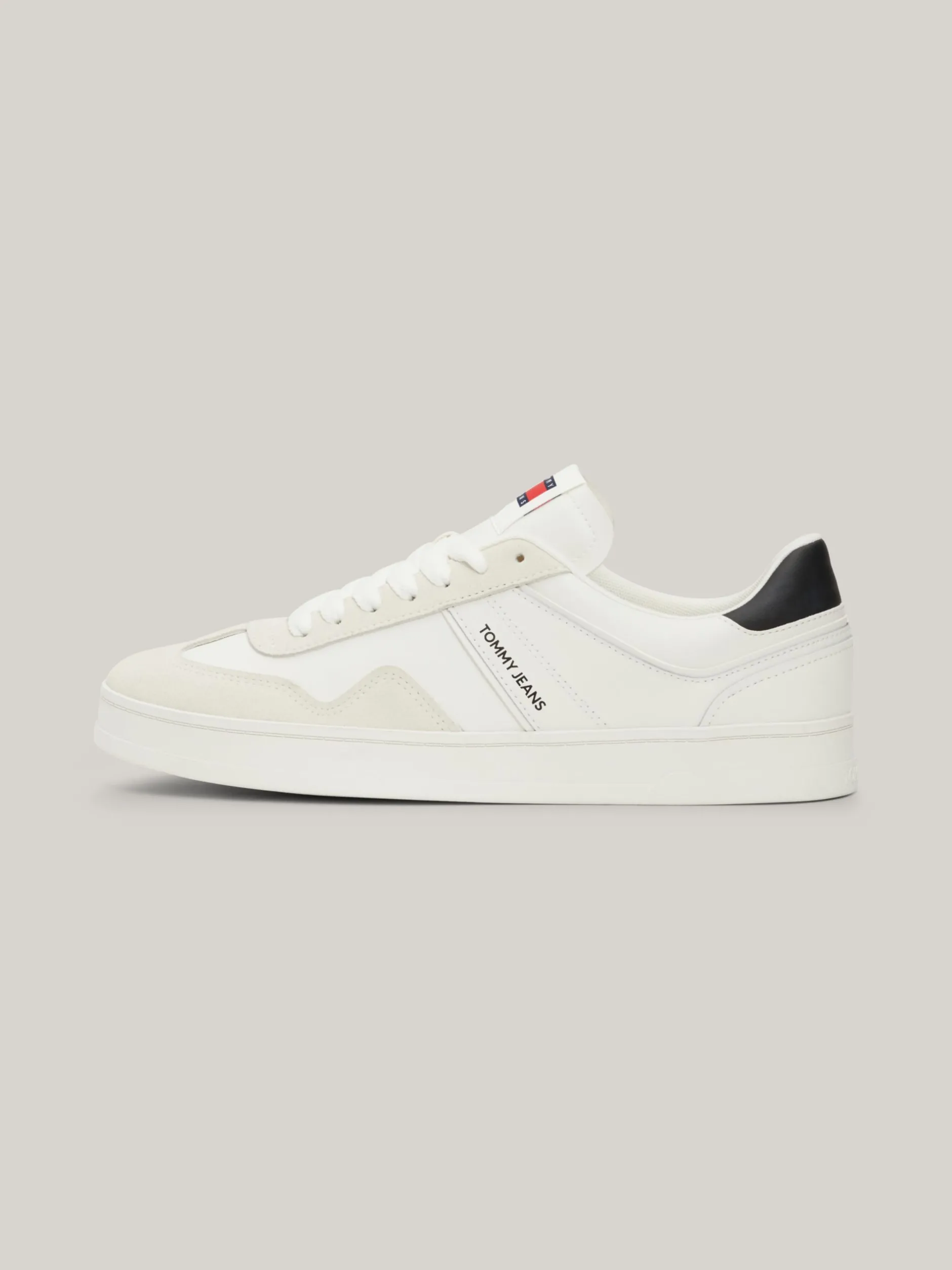 White Trainers|Sneakersy*Tommy Hilfiger Zamszowe Buty Sportowe Retro ECRU
