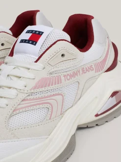Sneakersy*Tommy Hilfiger Zamszowe Buty Sportowe W Stylu Retro RED CARPET