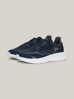 Sneakersy*Tommy Hilfiger Zamszowe Buty Sportowe Z Wytłoczonym Logo DESERT SKY