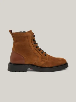 Buty Sznurowane|Buty*Tommy Hilfiger Zamszowe Buty Z Częściowym Protektorem COCONUT GROVE