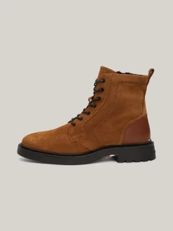 Buty Sznurowane|Buty*Tommy Hilfiger Zamszowe Buty Z Częściowym Protektorem COCONUT GROVE