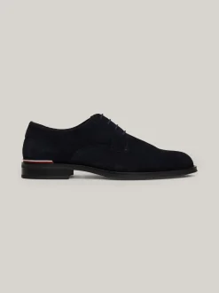 Buty Wizytowe*Tommy Hilfiger Zamszowe Derby DESERT SKY