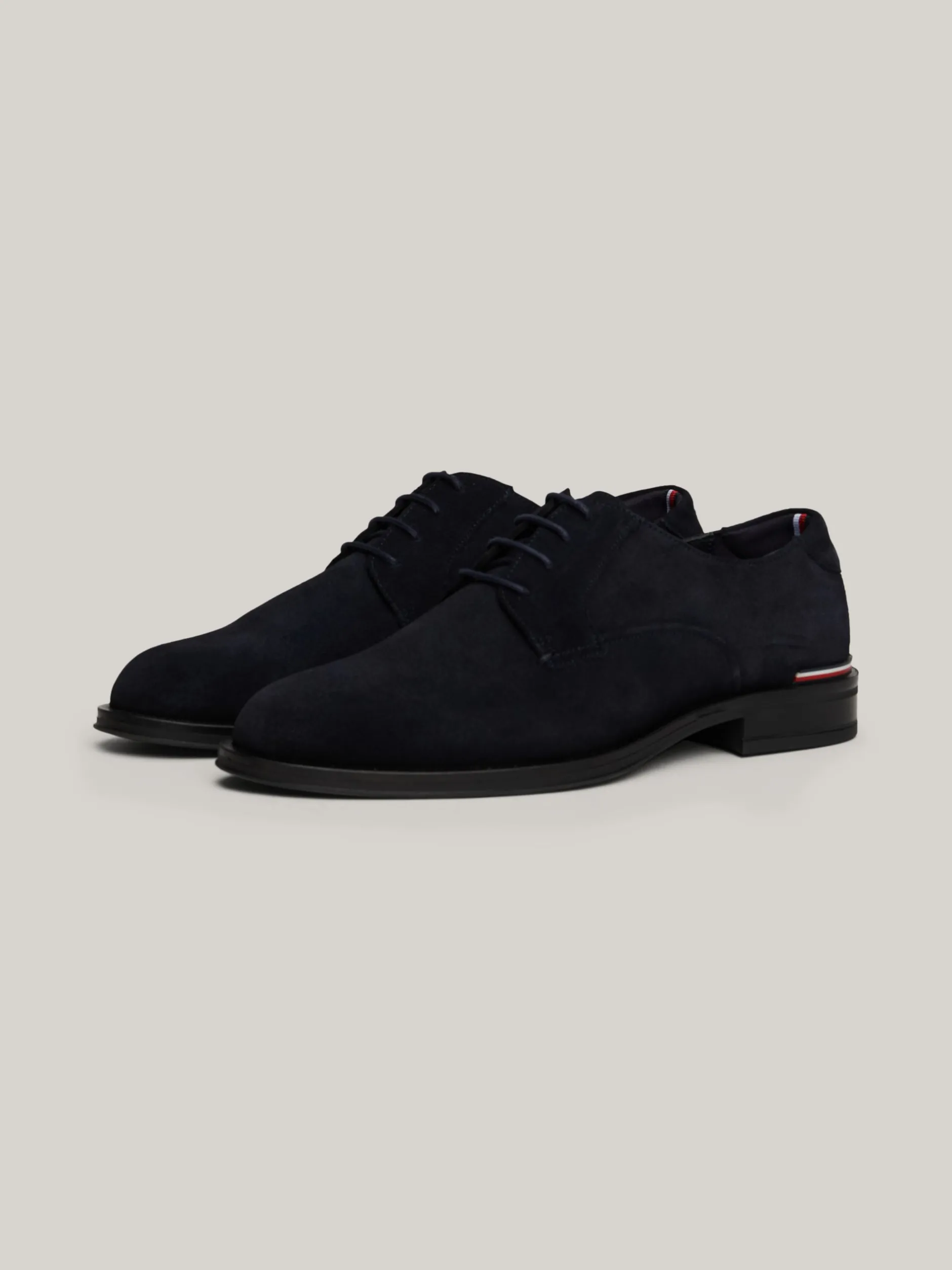 Buty Wizytowe*Tommy Hilfiger Zamszowe Derby DESERT SKY