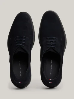 Buty Wizytowe*Tommy Hilfiger Zamszowe Derby DESERT SKY