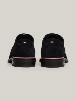 Buty Wizytowe*Tommy Hilfiger Zamszowe Derby DESERT SKY