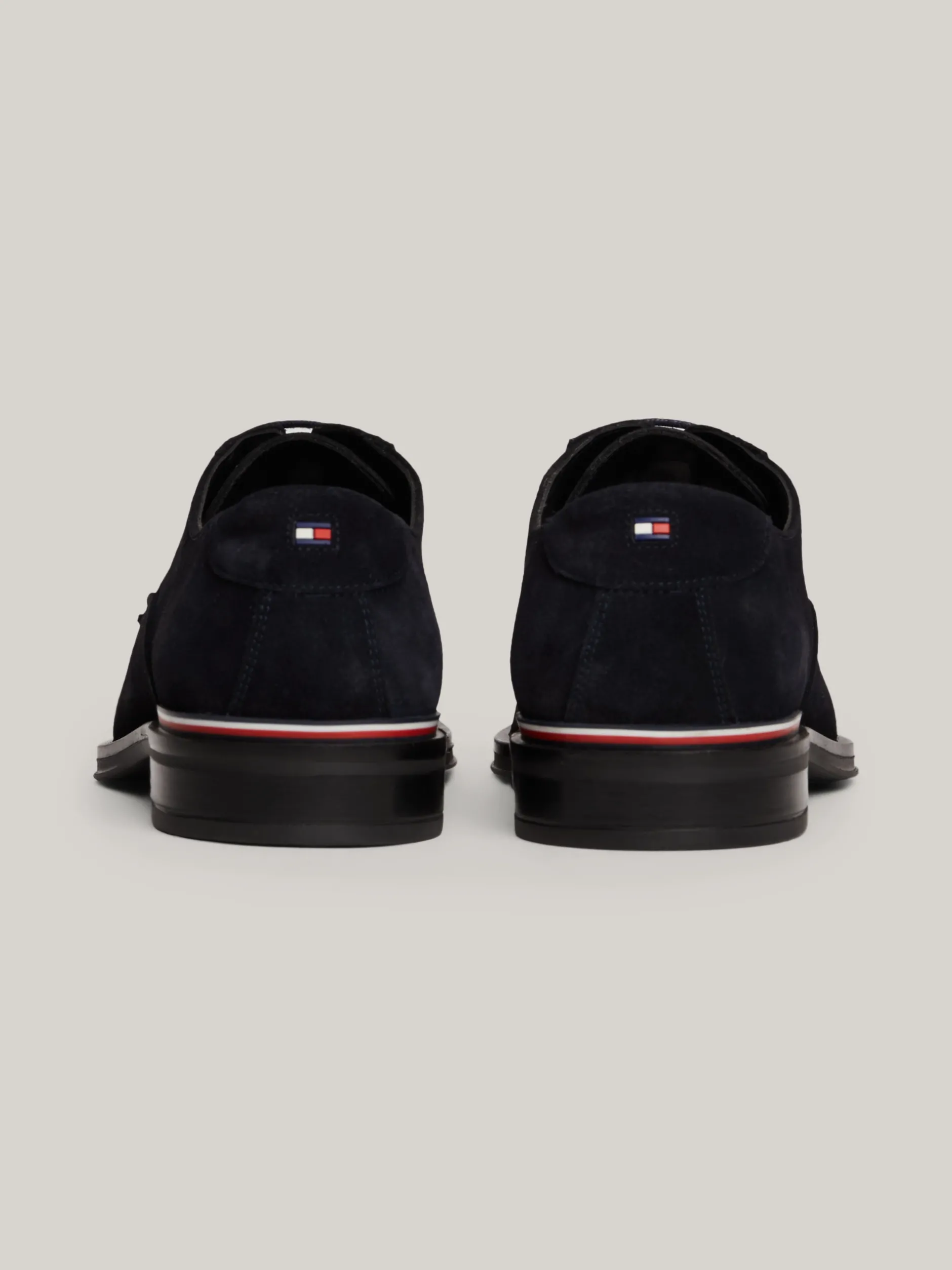 Buty Wizytowe*Tommy Hilfiger Zamszowe Derby DESERT SKY